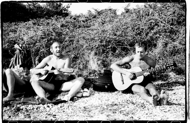 Rod and Ben in paradise