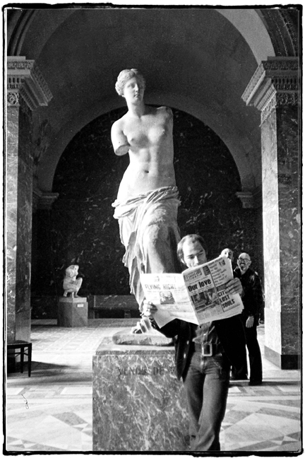 Pete Jonfield with Venus De Milo