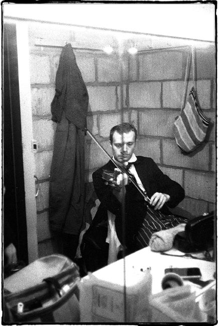 Ben Bazell-backstage