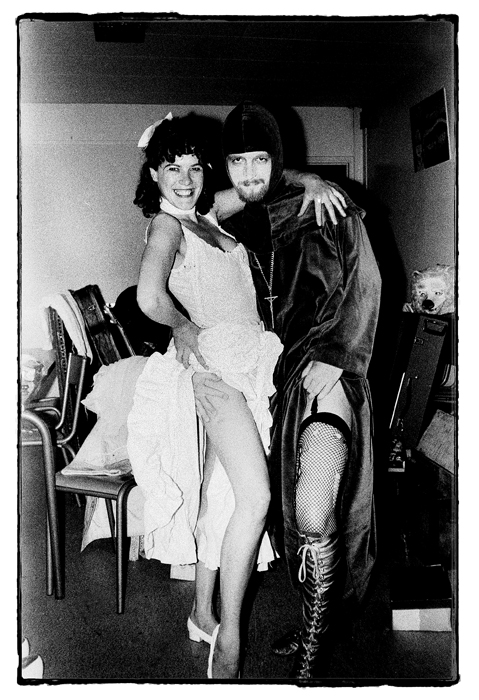 Sheila & Chris backstage