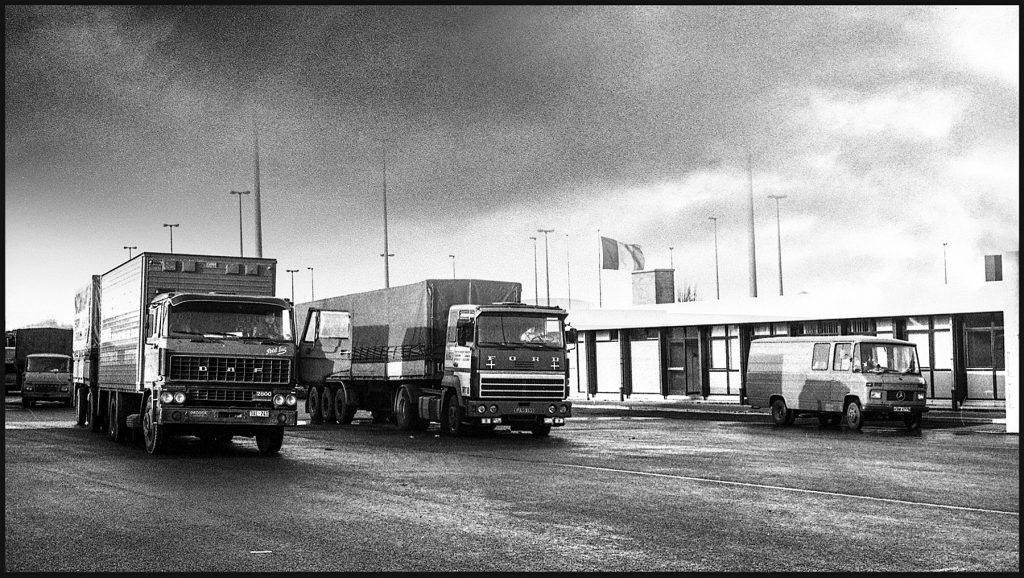 Our van is the small one but size doesn't matter, this van takes us along perilous icy roads to freezing places, traveling along endless autobahns to hot sunny places and then back again. Everything we own is in this van!